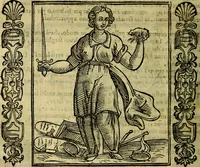 An illustration from Iconologia, overo, Descrittione d'imagini delle virtu', vitii, affetti, passioni humane, corpi celesti, mondo e sue parti (1611)