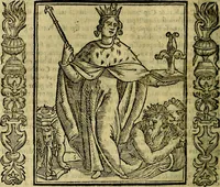 An illustration from Iconologia, overo, Descrittione d'imagini delle virtu', vitii, affetti, passioni humane, corpi celesti, mondo e sue parti (1611)