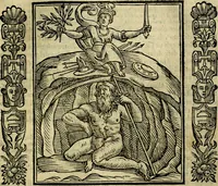 An illustration from Iconologia, overo, Descrittione d'imagini delle virtu', vitii, affetti, passioni humane, corpi celesti, mondo e sue parti (1611)