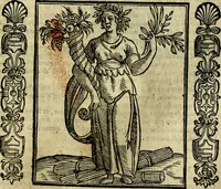 An illustration from Iconologia, overo, Descrittione d'imagini delle virtu', vitii, affetti, passioni humane, corpi celesti, mondo e sue parti (1611)