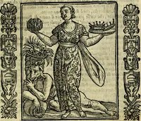 An illustration from Iconologia, overo, Descrittione d'imagini delle virtu', vitii, affetti, passioni humane, corpi celesti, mondo e sue parti (1611)