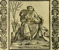 An illustration from Iconologia, overo, Descrittione d'imagini delle virtu', vitii, affetti, passioni humane, corpi celesti, mondo e sue parti (1611)