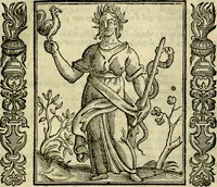An illustration from Iconologia, overo, Descrittione d'imagini delle virtu', vitii, affetti, passioni humane, corpi celesti, mondo e sue parti (1611)