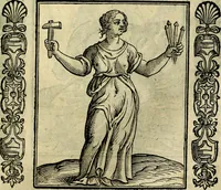 An illustration from Iconologia, overo, Descrittione d'imagini delle virtu', vitii, affetti, passioni humane, corpi celesti, mondo e sue parti (1611)