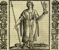 An illustration from Iconologia, overo, Descrittione d'imagini delle virtu', vitii, affetti, passioni humane, corpi celesti, mondo e sue parti (1611)