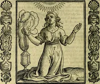 An illustration from Iconologia, overo, Descrittione d'imagini delle virtu', vitii, affetti, passioni humane, corpi celesti, mondo e sue parti (1611)