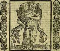 An illustration from Iconologia, overo, Descrittione d'imagini delle virtu', vitii, affetti, passioni humane, corpi celesti, mondo e sue parti (1611)