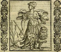 An illustration from Iconologia, overo, Descrittione d'imagini delle virtu', vitii, affetti, passioni humane, corpi celesti, mondo e sue parti (1611)