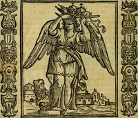 An illustration from Iconologia, overo, Descrittione d'imagini delle virtu', vitii, affetti, passioni humane, corpi celesti, mondo e sue parti (1611)