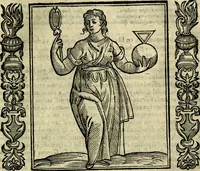 An illustration from Iconologia, overo, Descrittione d'imagini delle virtu', vitii, affetti, passioni humane, corpi celesti, mondo e sue parti (1611)