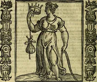 An illustration from Iconologia, overo, Descrittione d'imagini delle virtu', vitii, affetti, passioni humane, corpi celesti, mondo e sue parti (1611)