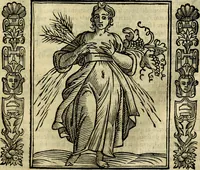 An illustration from Iconologia, overo, Descrittione d'imagini delle virtu', vitii, affetti, passioni humane, corpi celesti, mondo e sue parti (1611)