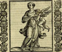 An illustration from Iconologia, overo, Descrittione d'imagini delle virtu', vitii, affetti, passioni humane, corpi celesti, mondo e sue parti (1611)