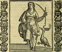 An illustration from Iconologia, overo, Descrittione d'imagini delle virtu', vitii, affetti, passioni humane, corpi celesti, mondo e sue parti (1611)