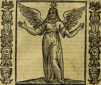 An illustration from Iconologia, overo, Descrittione d'imagini delle virtu', vitii, affetti, passioni humane, corpi celesti, mondo e sue parti (1611)