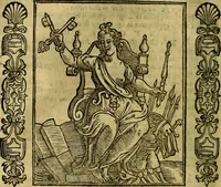 An illustration from Iconologia, overo, Descrittione d'imagini delle virtu', vitii, affetti, passioni humane, corpi celesti, mondo e sue parti (1611)