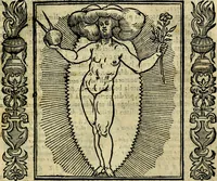 An illustration from Iconologia, overo, Descrittione d'imagini delle virtu', vitii, affetti, passioni humane, corpi celesti, mondo e sue parti (1611)