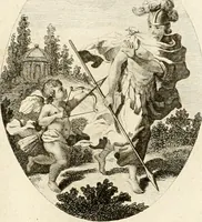 An illustration from Iconologie für Dichter, Künstler und Kunstliebhaber (1807)