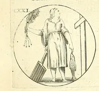 Picture 10 of 34 from Iconologie, ou Nouvelle explication de plusieurs images, emblemes, & autres figures hyerogliphiques des vertus, des vices, des arts, des sciences, des causes naturelles, des humeurs differentes, des passions humaines, &c. Divisée en deux parties (1677), leaf 207
