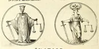 An illustration from Iconologie, ou Nouvelle explication de plusieurs images, emblemes, & autres figures hyerogliphiques des vertus, des vices, des arts, des sciences, des causes naturelles, des humeurs differentes, des passions humaines, &c. Divisée en deux parties (1677)