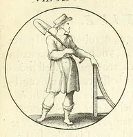 An illustration from Iconologie, ou Nouvelle explication de plusieurs images, emblemes, & autres figures hyerogliphiques des vertus, des vices, des arts, des sciences, des causes naturelles, des humeurs differentes, des passions humaines, &c. Divisée en deux parties (1677)