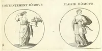Picture 24 of 34 from Iconologie, ou Nouvelle explication de plusieurs images, emblemes, & autres figures hyerogliphiques des vertus, des vices, des arts, des sciences, des causes naturelles, des humeurs differentes, des passions humaines, &c. Divisée en deux parties (1677), leaf 409