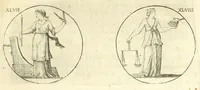 An illustration from Iconologie, ou Nouvelle explication de plusieurs images, emblemes, & autres figures hyerogliphiques des vertus, des vices, des arts, des sciences, des causes naturelles, des humeurs differentes, des passions humaines, &c. Divisée en deux parties (1677)