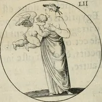 An illustration from Iconologie, ov, explication novvelle : de plvsievrs images, emblemes, et avtres figvres hyerogliphiques des vertus, des vices, des arts, des sciences, des causes naturelles, des humeurs differentes, & des passions humaines : oevvre necessaire a tovte sorte d'esprits, et particvlierement a cevx qvi aspirent ... (1636)