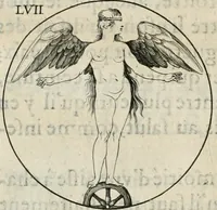Picture 67 of 199 from Iconologie, ov, explication novvelle : de plvsievrs images, emblemes, et avtres figvres hyerogliphiques des vertus, des vices, des arts, des sciences, des causes naturelles, des humeurs differentes, & des passions humaines : oevvre necessaire a tovte sorte d'esprits, et particvlierement a cevx qvi aspirent ... (1636), leaf 111