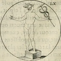 An illustration from Iconologie, ov, explication novvelle : de plvsievrs images, emblemes, et avtres figvres hyerogliphiques des vertus, des vices, des arts, des sciences, des causes naturelles, des humeurs differentes, & des passions humaines : oevvre necessaire a tovte sorte d'esprits, et particvlierement a cevx qvi aspirent ... (1636)