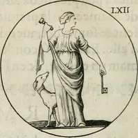 An illustration from Iconologie, ov, explication novvelle : de plvsievrs images, emblemes, et avtres figvres hyerogliphiques des vertus, des vices, des arts, des sciences, des causes naturelles, des humeurs differentes, & des passions humaines : oevvre necessaire a tovte sorte d'esprits, et particvlierement a cevx qvi aspirent ... (1636)