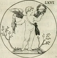 An illustration from Iconologie, ov, explication novvelle : de plvsievrs images, emblemes, et avtres figvres hyerogliphiques des vertus, des vices, des arts, des sciences, des causes naturelles, des humeurs differentes, & des passions humaines : oevvre necessaire a tovte sorte d'esprits, et particvlierement a cevx qvi aspirent ... (1636)