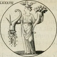 An illustration from Iconologie, ov, explication novvelle : de plvsievrs images, emblemes, et avtres figvres hyerogliphiques des vertus, des vices, des arts, des sciences, des causes naturelles, des humeurs differentes, & des passions humaines : oevvre necessaire a tovte sorte d'esprits, et particvlierement a cevx qvi aspirent ... (1636)