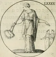 An illustration from Iconologie, ov, explication novvelle : de plvsievrs images, emblemes, et avtres figvres hyerogliphiques des vertus, des vices, des arts, des sciences, des causes naturelles, des humeurs differentes, & des passions humaines : oevvre necessaire a tovte sorte d'esprits, et particvlierement a cevx qvi aspirent ... (1636)
