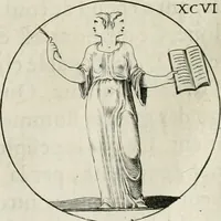 An illustration from Iconologie, ov, explication novvelle : de plvsievrs images, emblemes, et avtres figvres hyerogliphiques des vertus, des vices, des arts, des sciences, des causes naturelles, des humeurs differentes, & des passions humaines : oevvre necessaire a tovte sorte d'esprits, et particvlierement a cevx qvi aspirent ... (1636)