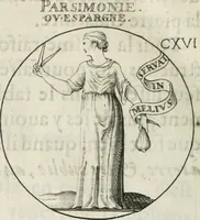 An illustration from Iconologie, ov, explication novvelle : de plvsievrs images, emblemes, et avtres figvres hyerogliphiques des vertus, des vices, des arts, des sciences, des causes naturelles, des humeurs differentes, & des passions humaines : oevvre necessaire a tovte sorte d'esprits, et particvlierement a cevx qvi aspirent ... (1636)