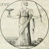 An illustration from Iconologie, ov, explication novvelle : de plvsievrs images, emblemes, et avtres figvres hyerogliphiques des vertus, des vices, des arts, des sciences, des causes naturelles, des humeurs differentes, & des passions humaines : oevvre necessaire a tovte sorte d'esprits, et particvlierement a cevx qvi aspirent ... (1636)
