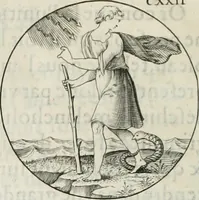 An illustration from Iconologie, ov, explication novvelle : de plvsievrs images, emblemes, et avtres figvres hyerogliphiques des vertus, des vices, des arts, des sciences, des causes naturelles, des humeurs differentes, & des passions humaines : oevvre necessaire a tovte sorte d'esprits, et particvlierement a cevx qvi aspirent ... (1636)