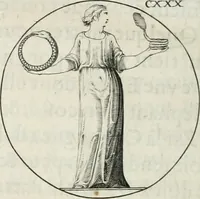 An illustration from Iconologie, ov, explication novvelle : de plvsievrs images, emblemes, et avtres figvres hyerogliphiques des vertus, des vices, des arts, des sciences, des causes naturelles, des humeurs differentes, & des passions humaines : oevvre necessaire a tovte sorte d'esprits, et particvlierement a cevx qvi aspirent ... (1636)