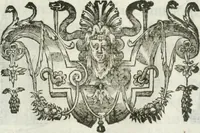 An illustration from Iconologie, ov, explication novvelle : de plvsievrs images, emblemes, et avtres figvres hyerogliphiques des vertus, des vices, des arts, des sciences, des causes naturelles, des humeurs differentes, & des passions humaines : oevvre necessaire a tovte sorte d'esprits, et particvlierement a cevx qvi aspirent ... (1636)