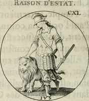 An illustration from Iconologie, ov, explication novvelle : de plvsievrs images, emblemes, et avtres figvres hyerogliphiques des vertus, des vices, des arts, des sciences, des causes naturelles, des humeurs differentes, & des passions humaines : oevvre necessaire a tovte sorte d'esprits, et particvlierement a cevx qvi aspirent ... (1636)