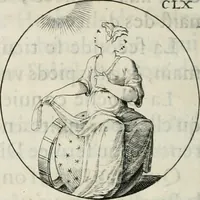 An illustration from Iconologie, ov, explication novvelle : de plvsievrs images, emblemes, et avtres figvres hyerogliphiques des vertus, des vices, des arts, des sciences, des causes naturelles, des humeurs differentes, & des passions humaines : oevvre necessaire a tovte sorte d'esprits, et particvlierement a cevx qvi aspirent ... (1636)