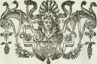 An illustration from Iconologie, ov, explication novvelle : de plvsievrs images, emblemes, et avtres figvres hyerogliphiques des vertus, des vices, des arts, des sciences, des causes naturelles, des humeurs differentes, & des passions humaines : oevvre necessaire a tovte sorte d'esprits, et particvlierement a cevx qvi aspirent ... (1636)