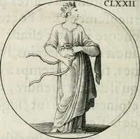 An illustration from Iconologie, ov, explication novvelle : de plvsievrs images, emblemes, et avtres figvres hyerogliphiques des vertus, des vices, des arts, des sciences, des causes naturelles, des humeurs differentes, & des passions humaines : oevvre necessaire a tovte sorte d'esprits, et particvlierement a cevx qvi aspirent ... (1636)