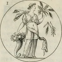 An illustration from Iconologie, ov, explication novvelle : de plvsievrs images, emblemes, et avtres figvres hyerogliphiques des vertus, des vices, des arts, des sciences, des causes naturelles, des humeurs differentes, & des passions humaines : oevvre necessaire a tovte sorte d'esprits, et particvlierement a cevx qvi aspirent ... (1636)