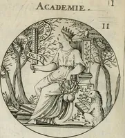 An illustration from Iconologie, ov, explication novvelle : de plvsievrs images, emblemes, et avtres figvres hyerogliphiques des vertus, des vices, des arts, des sciences, des causes naturelles, des humeurs differentes, & des passions humaines : oevvre necessaire a tovte sorte d'esprits, et particvlierement a cevx qvi aspirent ... (1636)
