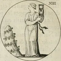 An illustration from Iconologie, ov, explication novvelle : de plvsievrs images, emblemes, et avtres figvres hyerogliphiques des vertus, des vices, des arts, des sciences, des causes naturelles, des humeurs differentes, & des passions humaines : oevvre necessaire a tovte sorte d'esprits, et particvlierement a cevx qvi aspirent ... (1636)