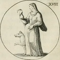 An illustration from Iconologie, ov, explication novvelle : de plvsievrs images, emblemes, et avtres figvres hyerogliphiques des vertus, des vices, des arts, des sciences, des causes naturelles, des humeurs differentes, & des passions humaines : oevvre necessaire a tovte sorte d'esprits, et particvlierement a cevx qvi aspirent ... (1636)