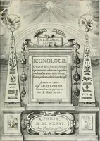 An illustration from Iconologie, ov, explication novvelle : de plvsievrs images, emblemes, et avtres figvres hyerogliphiques des vertus, des vices, des arts, des sciences, des causes naturelles, des humeurs differentes, & des passions humaines : oevvre necessaire a tovte sorte d'esprits, et particvlierement a cevx qvi aspirent ... (1636)