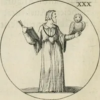 An illustration from Iconologie, ov, explication novvelle : de plvsievrs images, emblemes, et avtres figvres hyerogliphiques des vertus, des vices, des arts, des sciences, des causes naturelles, des humeurs differentes, & des passions humaines : oevvre necessaire a tovte sorte d'esprits, et particvlierement a cevx qvi aspirent ... (1636)